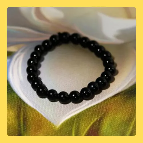 Black Tourmaline Braclete 12 MM