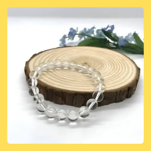  Clear Quartz Bracelet 8mm