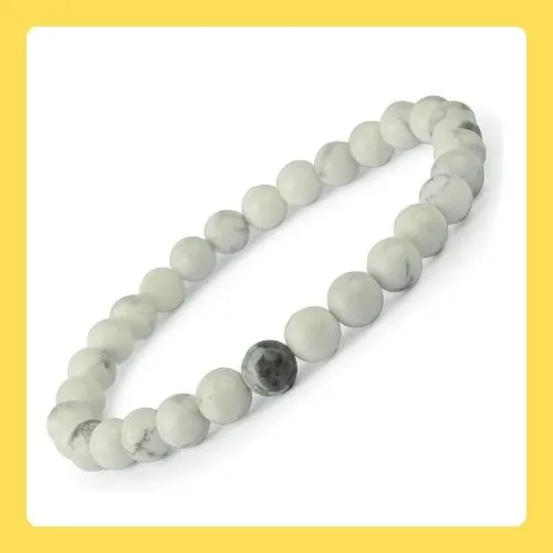 Howlite Bracelet 8mm