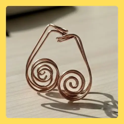 Energy Spiral Palm Ring Set of 2